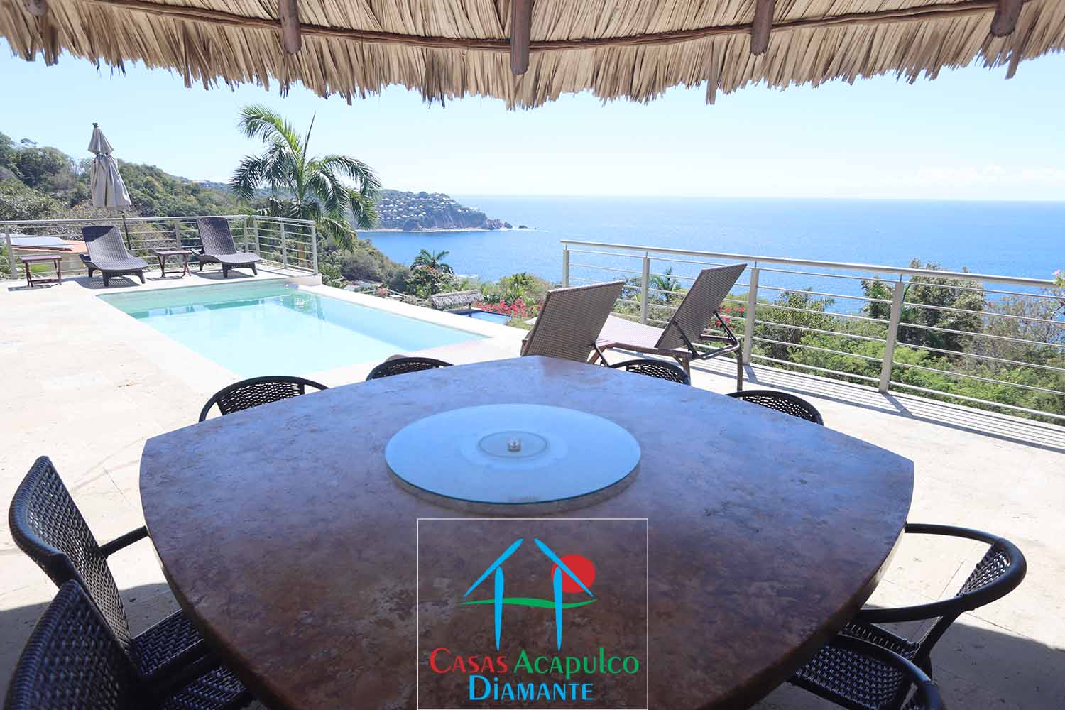 Villa Marlin - Terraza con alberca 11